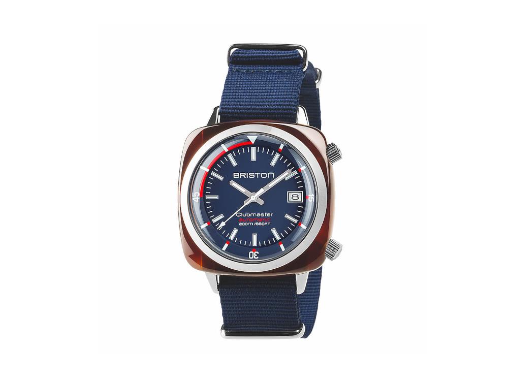 Reloj Automático Briston Clubmaster Diver, Azul, 42 mm, 17642.SA.TD.15.NNB