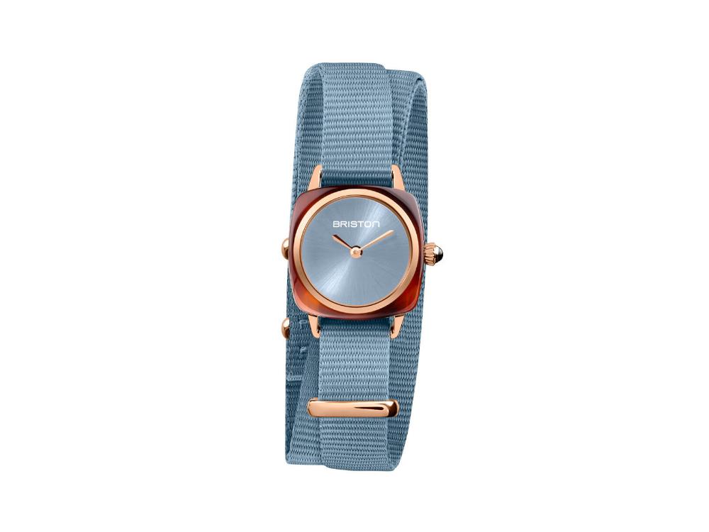 Reloj de Cuarzo Briston Clubmaster Lady, Azul, 24 mm, 21924.PRA.T.25.NIB