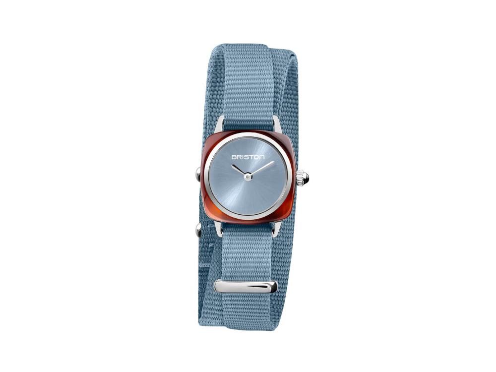 Reloj de Cuarzo Briston Clubmaster Lady, Acetato, Azul, 24 mm, 21924.SA.T.25.NIB
