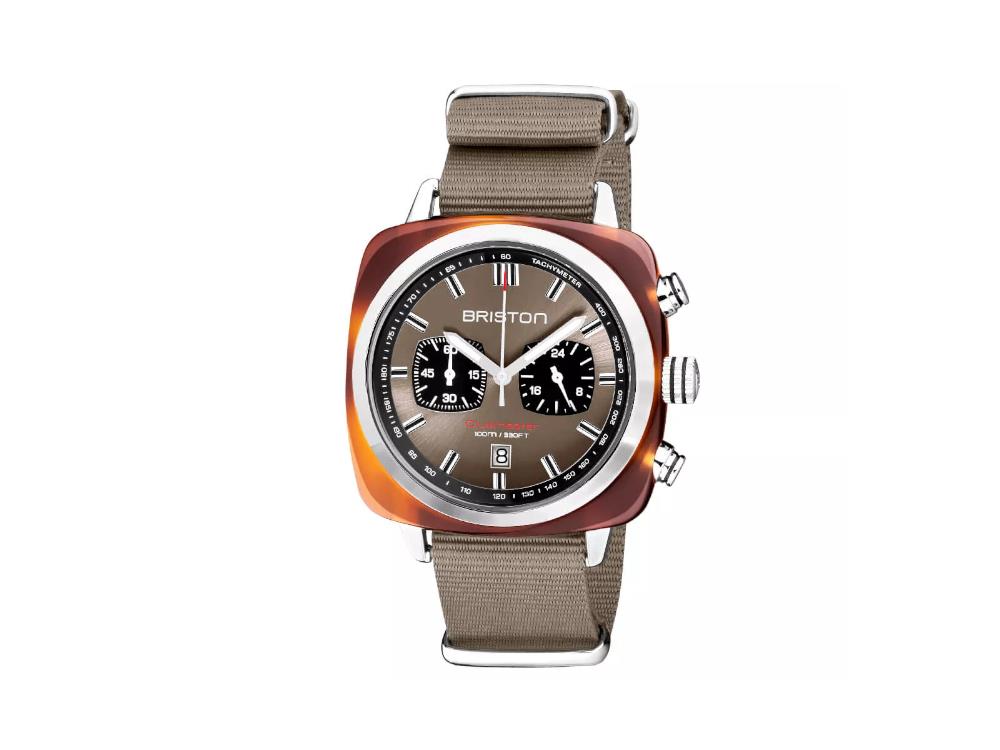 Reloj de Cuarzo Briston Clubmaster Sport, Gris, 42 mm, 20142.SA.TS.30.NT