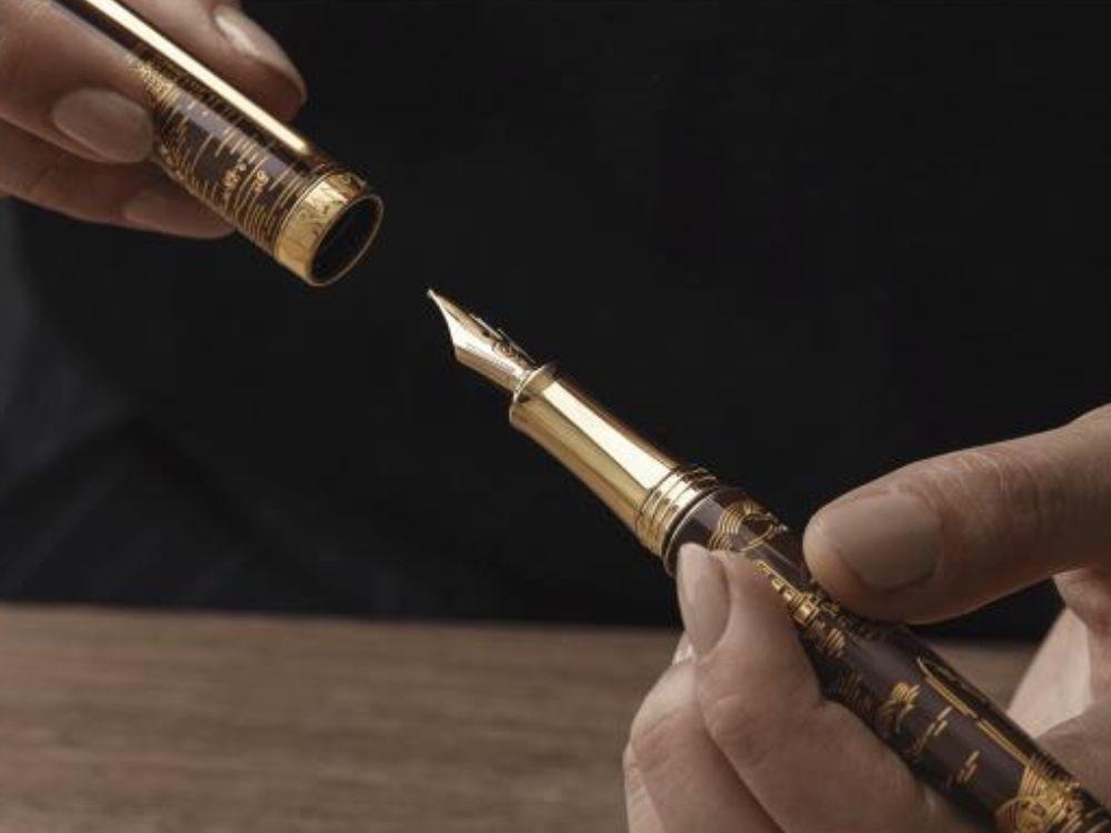 Pluma Caran d'Ache Toile de Jouy Limited Edition, 1667.491