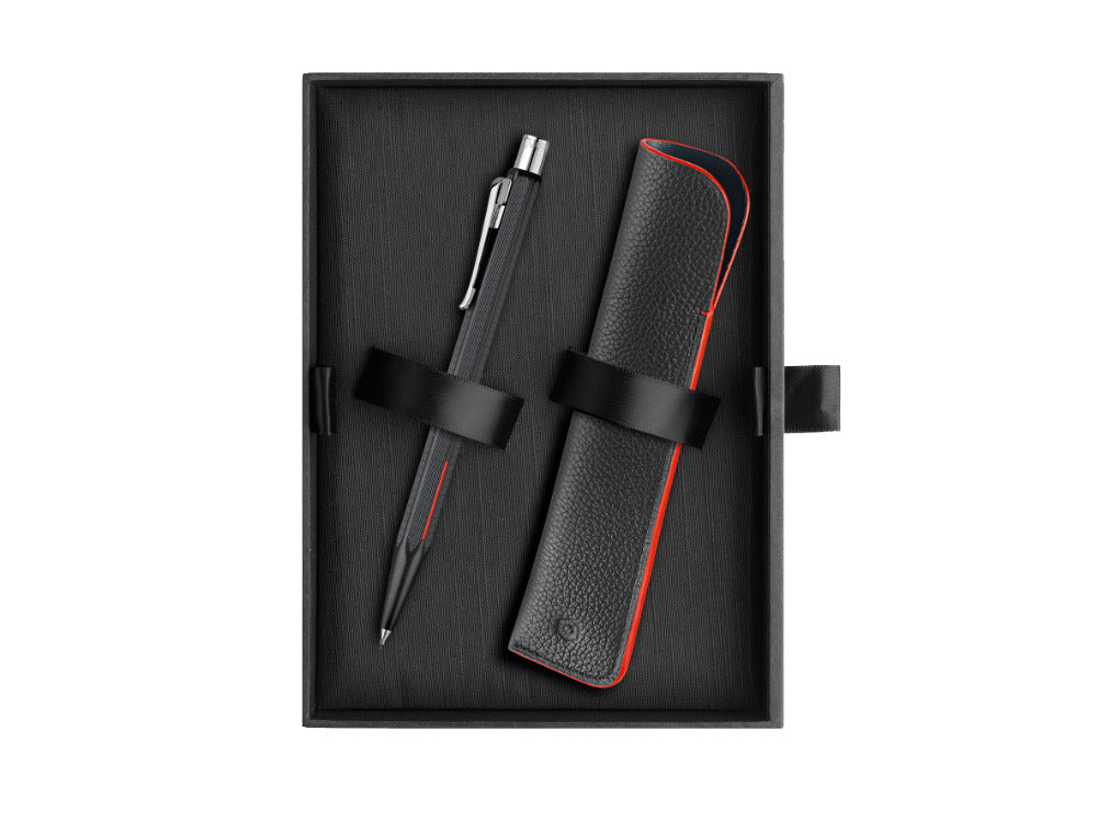 Portaminas Caran d'Ache Ecridor Racing, Negro, Adornos en paladio, 4.009