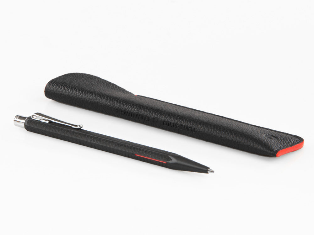 Set Portaminas Caran d'Ache Ecridor Racing, Negro, Adornos en paladio, 402.009