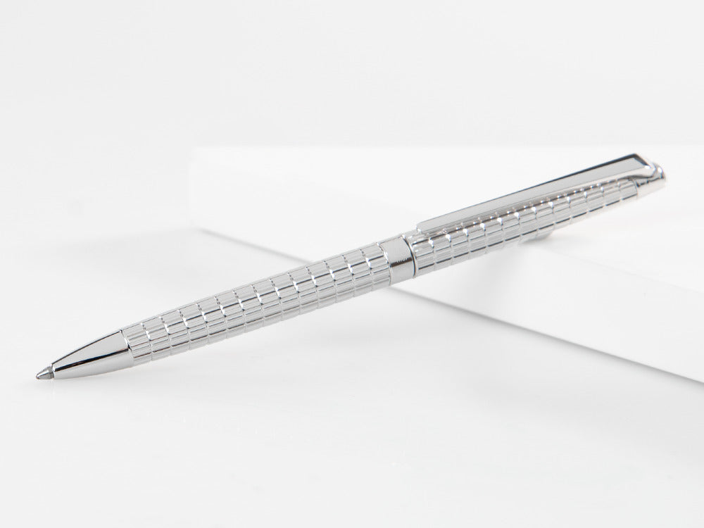 Bolígrafo Caran d'Ache Léman Slim Lights, Rodio, Plata, 4781.386