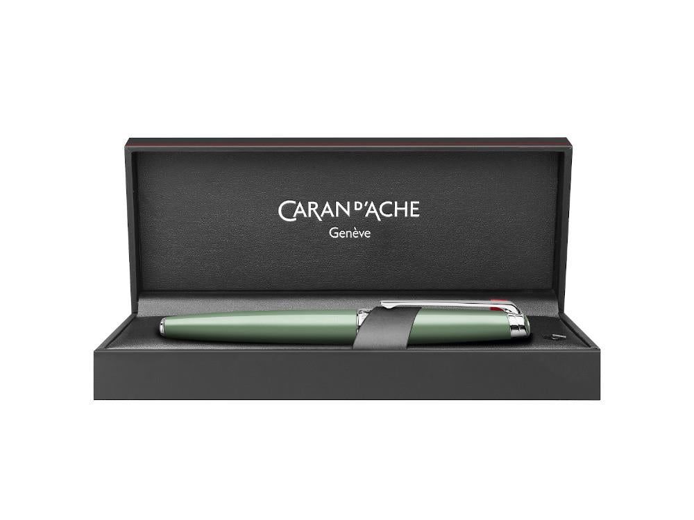 Pluma Estilográfica Caran d'Ache Léman Slim Vert de Gris, 4791.713