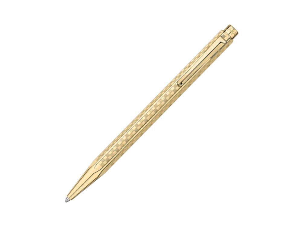 Bolígrafo Caran d'Ache Damier Ecridor Damier, Latón, Dorado, 898.568,