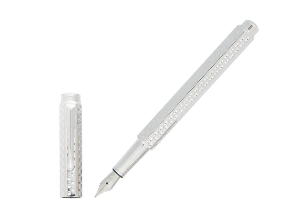 Pluma Estilográfica Caran d´Ache Ecridor Golf, Paladio, Plata, 958.516