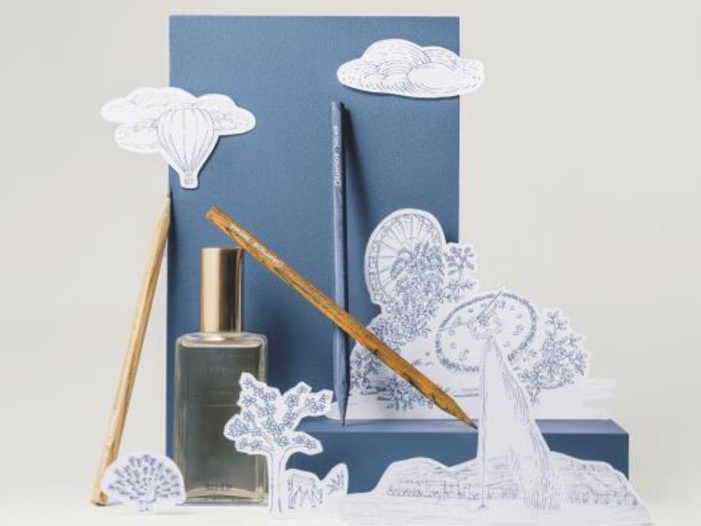 Set de lápices de grafito perfumados Caran d'Ache Toile de Jouy, CC0361.026