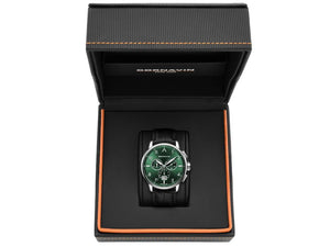 Reloj de Cuarzo Cornavin Big Date, Cronógrafo, 43 mm, Verde, CO.BD.05.L