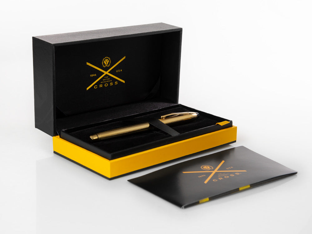 Roller Cross Townsend, Oro 10K laminado, Oro, Pulido, Resina, 705