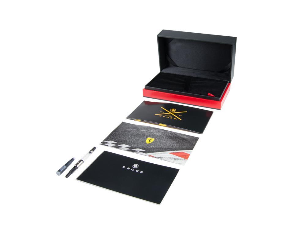 Roller Cross Ferrari Townsend, PVD, Negro, Cepillado, FR0045-58