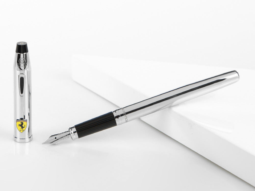 Pluma Estilográfica Cross Ferrari Century II, Laca, Cromado, FR0086-121