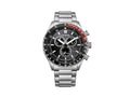 Reloj de Cuarzo Citizen OF Chrono Sporty, Negro, 43 mm, 10 atm, AT2566-88E