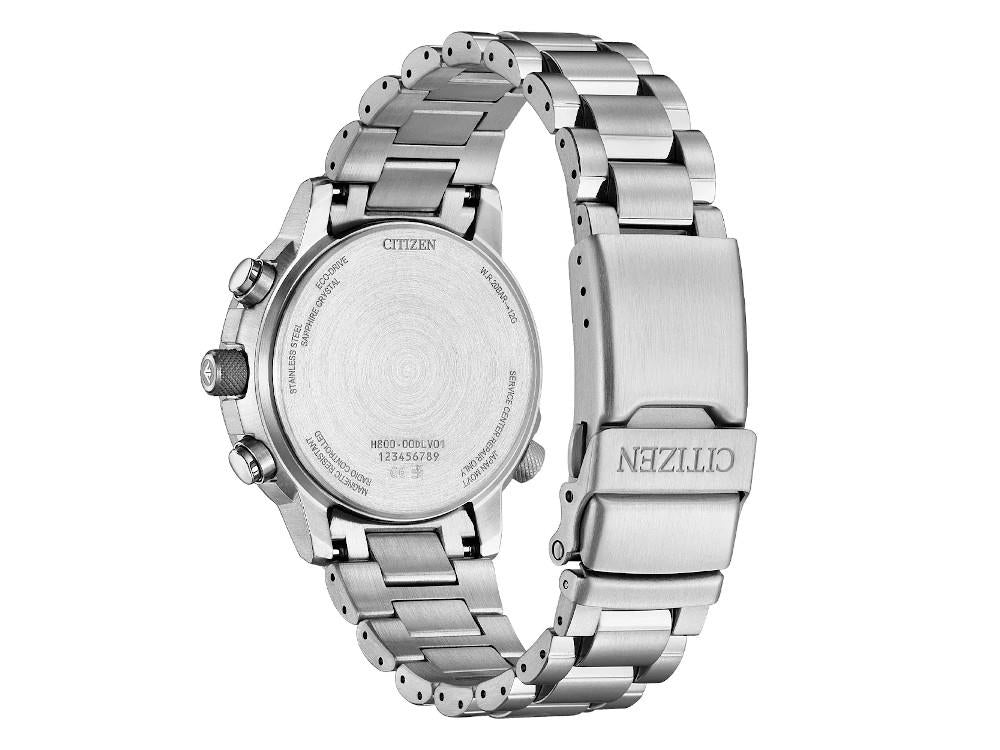 Reloj de Cuarzo Citizen Radio Controlled H800, 41 mm, Negro, 20 atm, AT8300-58E