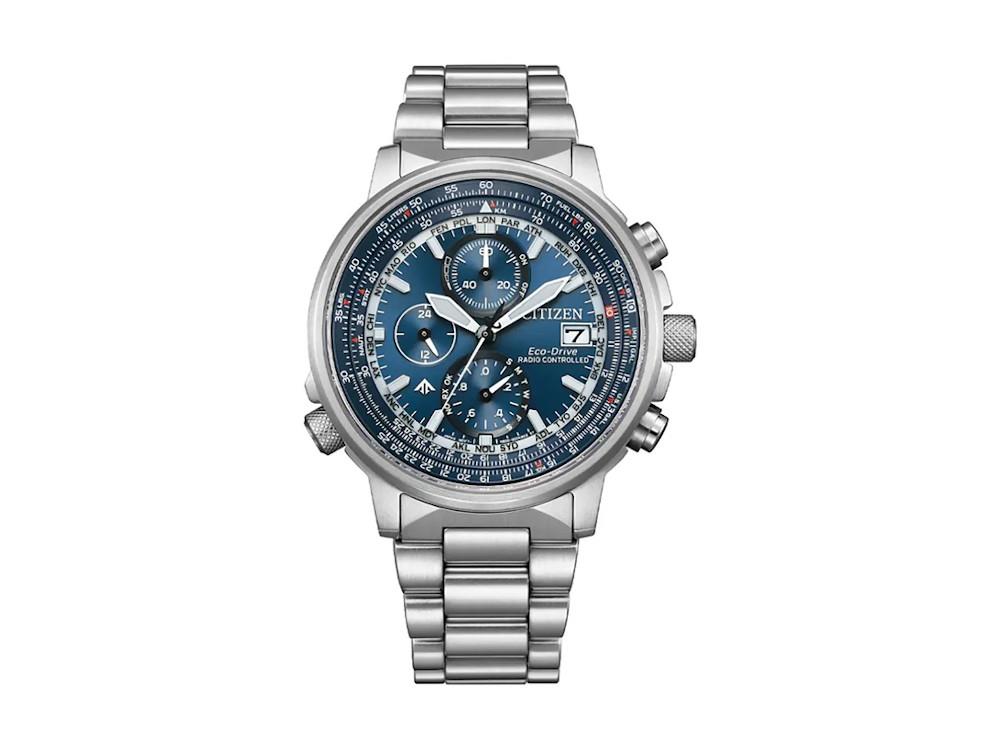 Reloj de Cuarzo Citizen Radio Controlled H800, 41 mm, Azul, 20 atm, AT8300-58L