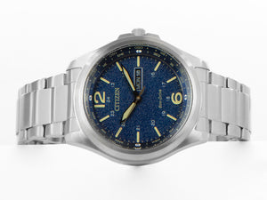 Reloj de Cuarzo Citizen OF Eco Drive J800, Azul, 44 mm, 10 atm, AW0110-82L