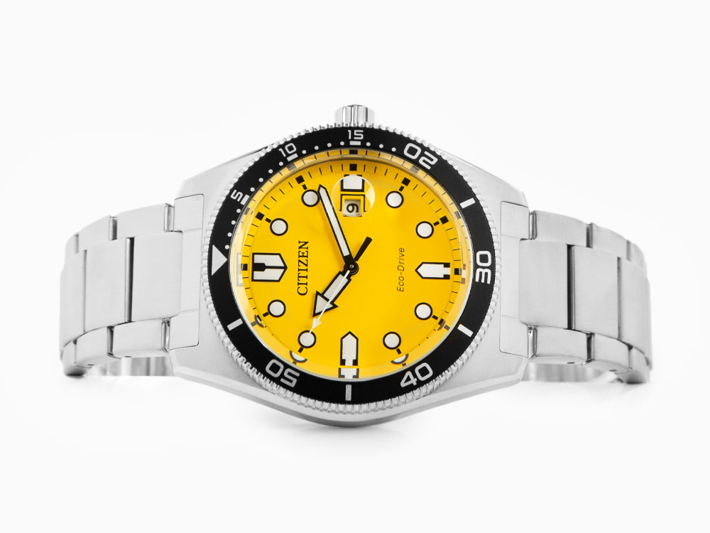 Reloj de Cuarzo Citizen OF, Amarillo, 43 mm, 10 atm, AW1760-81Z