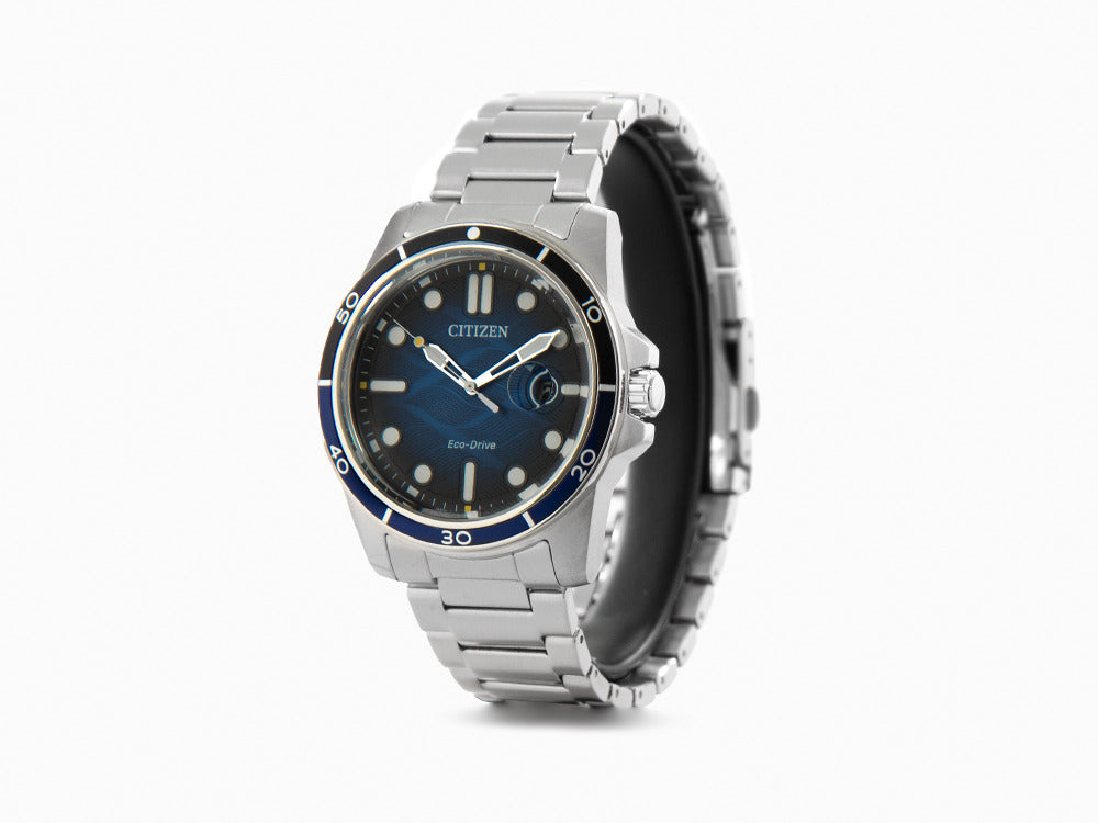 Reloj de Cuarzo Citizen OF Marine 1810, Azul, 41.5 mm, 10 atm, AW1810-85L