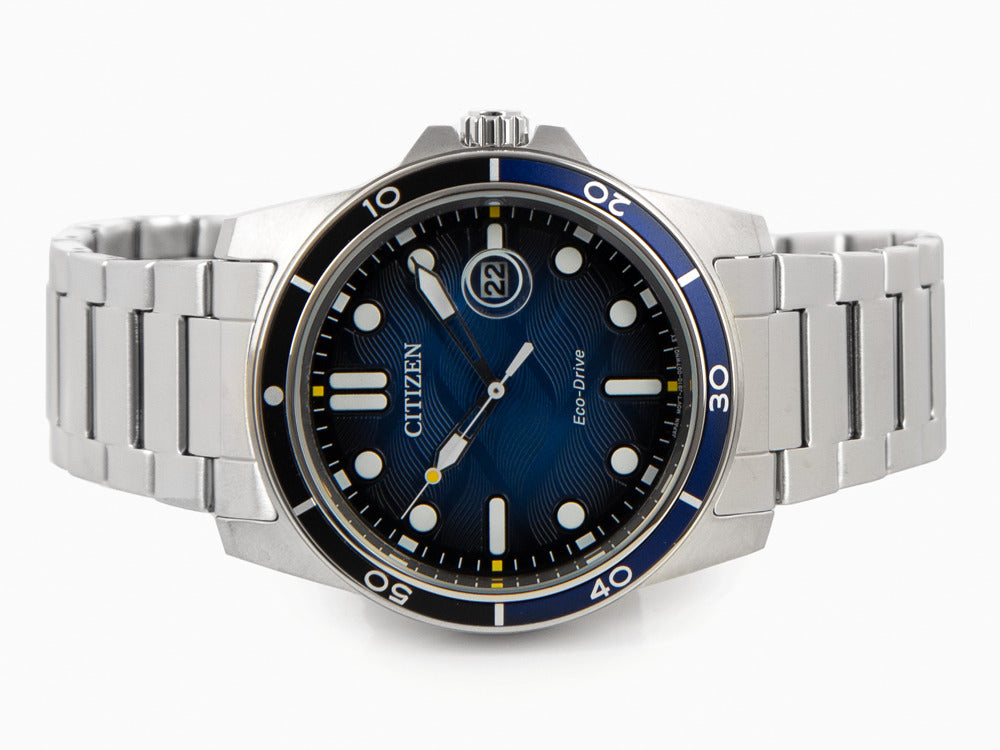 Reloj de Cuarzo Citizen OF Marine 1810, Azul, 41.5 mm, 10 atm, AW1810-85L