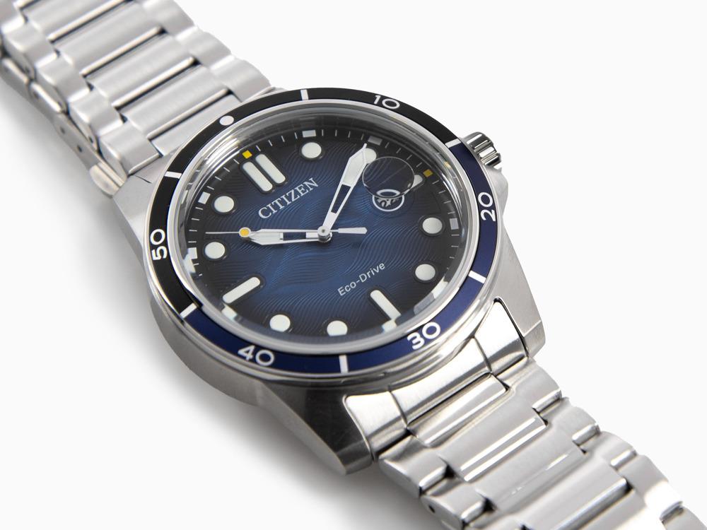 Reloj de Cuarzo Citizen OF Marine 1810, Azul, 41.5 mm, 10 atm, AW1810-85L