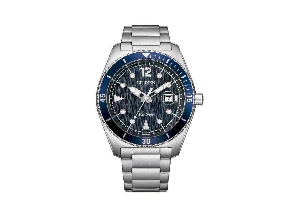 Reloj de Cuarzo Citizen OF Marine 188, Azul, 43 mm, 10 atm, AW1881-52L