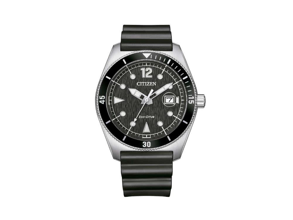 Reloj de Cuarzo Citizen OF Marine 188, Negro, 43 mm, AW1889-00E