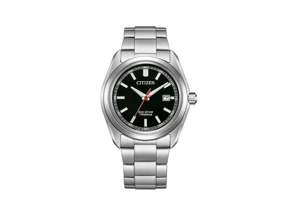 Reloj de Cuarzo Citizen Super Titanium, 40 mm, Negro, 5 atm , AW1900-50E