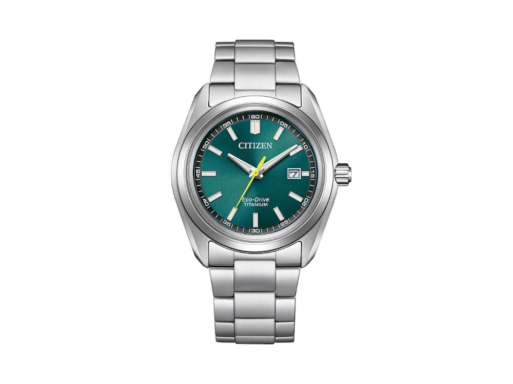 Reloj de Cuarzo Citizen Super Titanium, 40 mm, Verde, 5 atm , AW1900-50X
