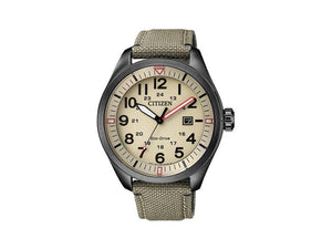 Reloj de Cuarzo Citizen OF, Eco Drive J810, 42.6 mm, Nylon, 10 atm, AW5005-12X