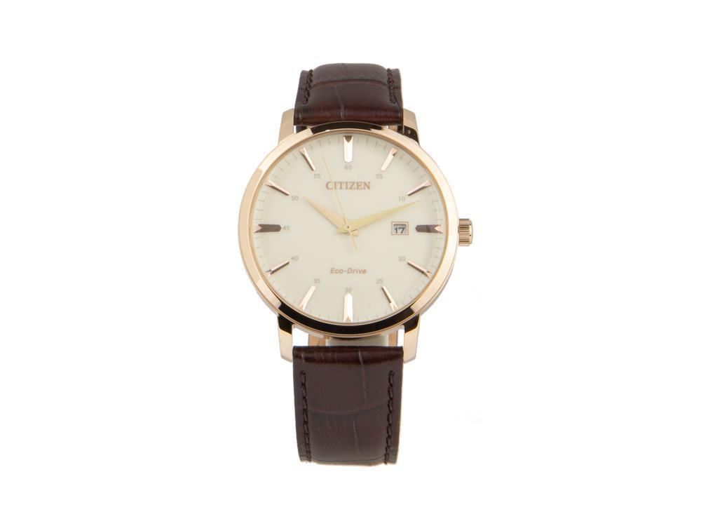 Reloj de Cuarzo Citizen OF, Eco Drive E111, 40 mm, Correa de piel, BM7463-12A