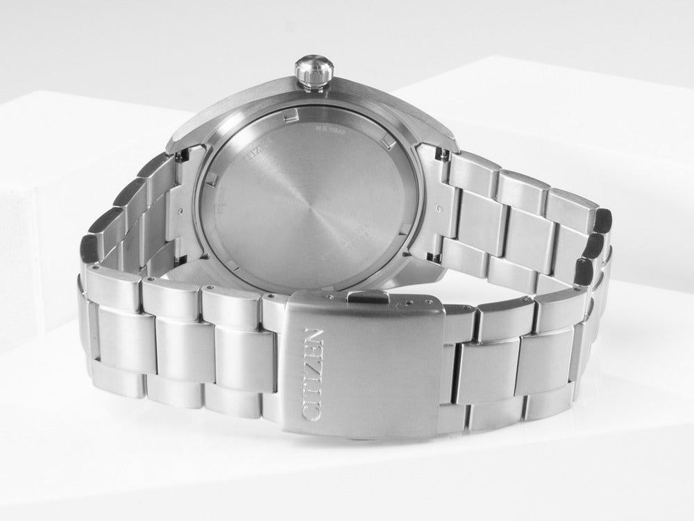 Reloj de Cuarzo Citizen Super Titanium, Eco Drive E101, 42 mm, Negro, BM8560-88E