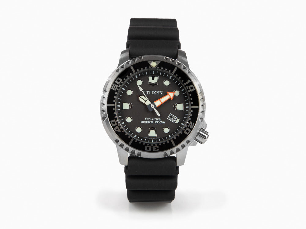 Reloj de Cuarzo Citizen Promaster, Eco Drive, 44 mm, Negro, 20 atm, BN0150-10E