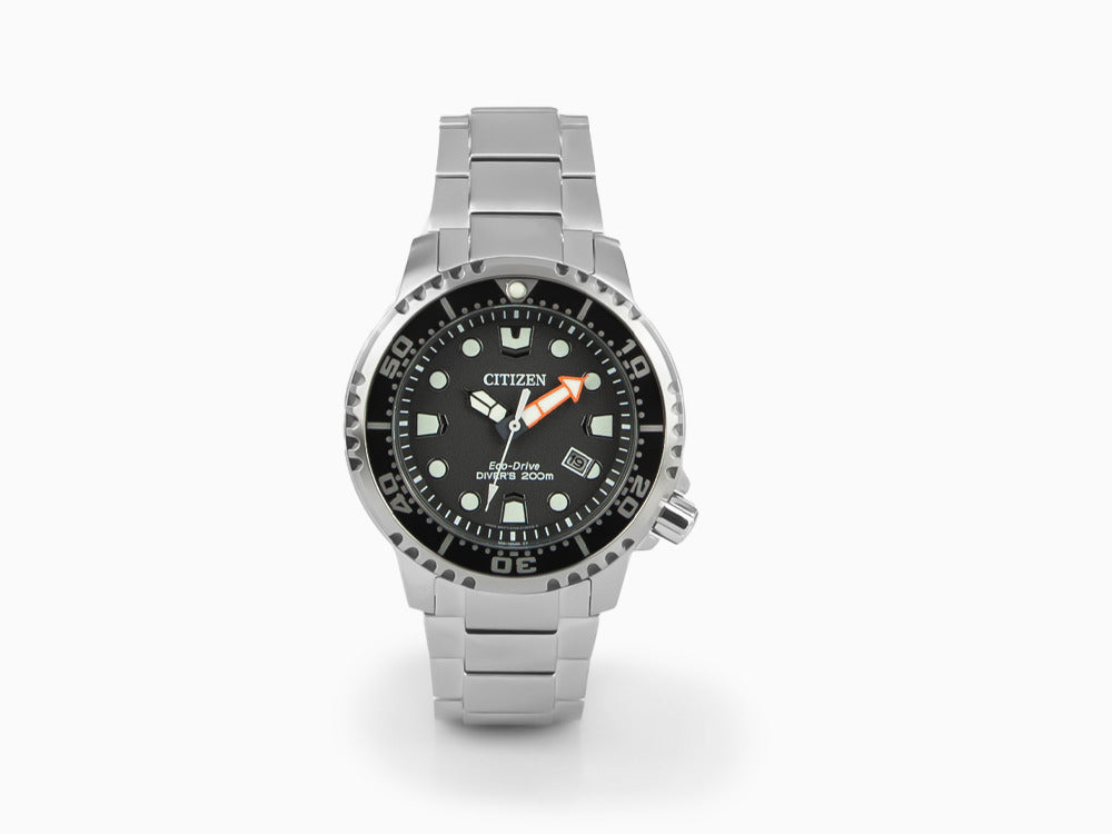 Reloj de Cuarzo Citizen Promaster, Eco Drive, 44 mm, Negro, 20 atm, BN0150-61E