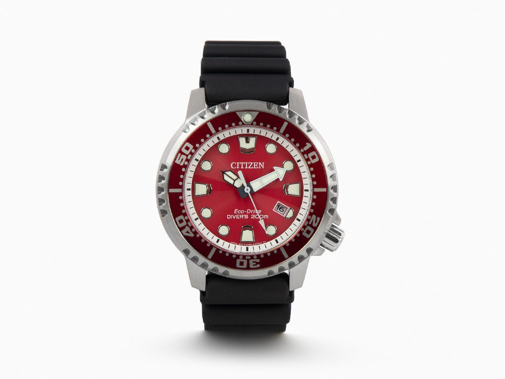 Reloj de Cuarzo Citizen Promaster, 44 mm, Rojo, 20 atm, BN0159-15X