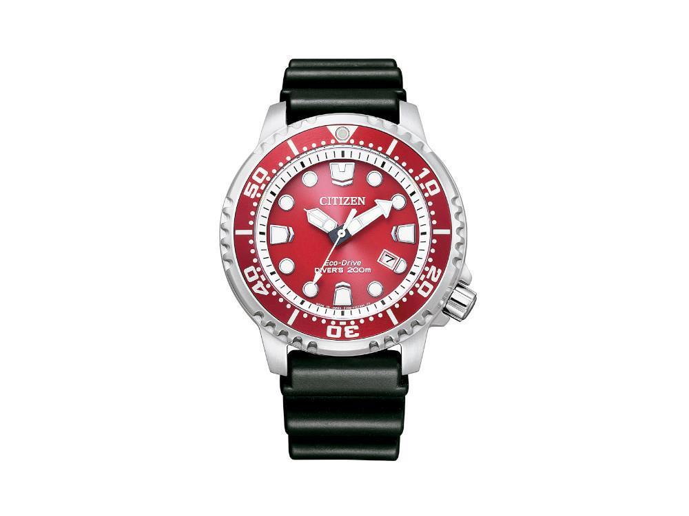 Reloj de Cuarzo Citizen Promaster, 44 mm, Rojo, 20 atm, BN0159-15X