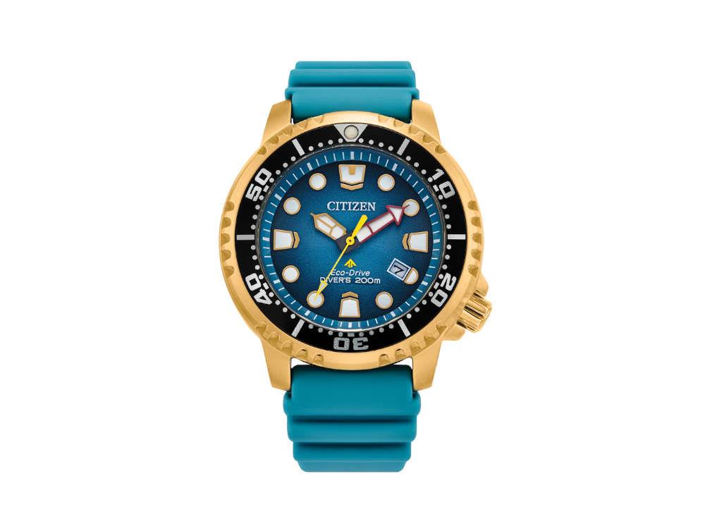Reloj de Cuarzo Citizen Promaster, Eco Drive E168, 44 mm, Azul, BN0162-02X