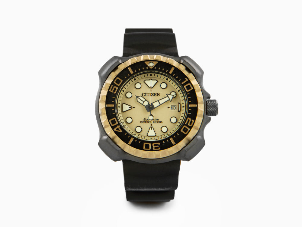 Reloj de Cuarzo Citizen Promaster, 46.5 mm, Beige, 20 atm, BN0226-10P