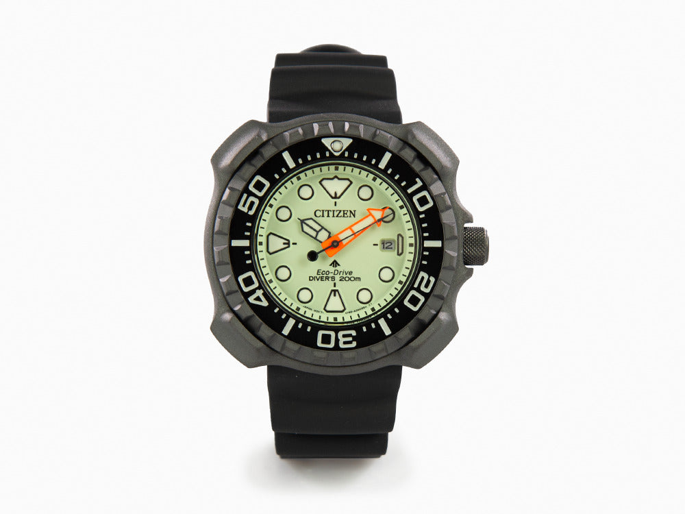 Reloj de Cuarzo Citizen Promaster, Luminous, 46.5 mm, Verde, 20 atm, BN0227-17X