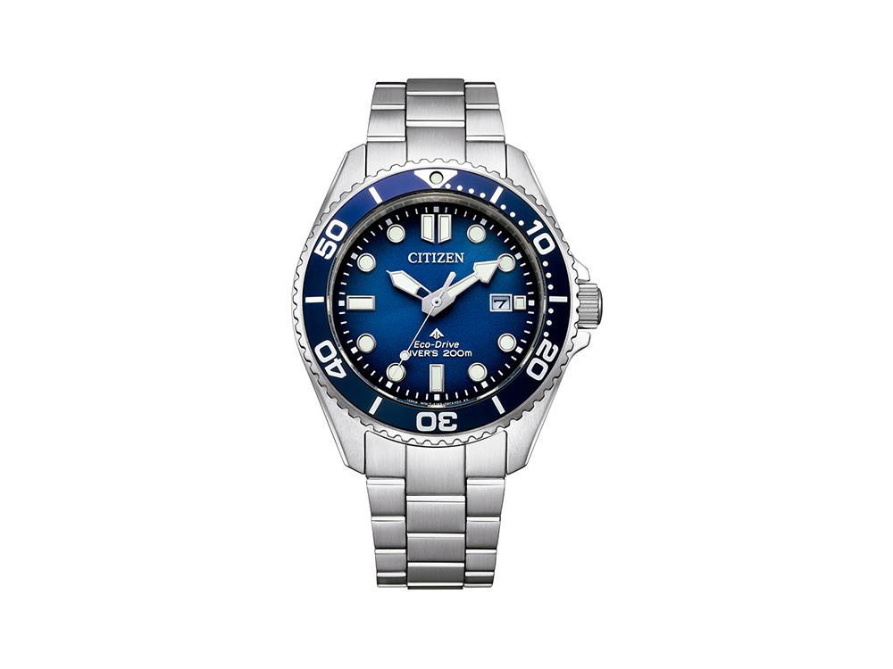 Reloj de Cuarzo Citizen Promaster,  40.5 mm, Azul, 20 atm, BN0260-54L