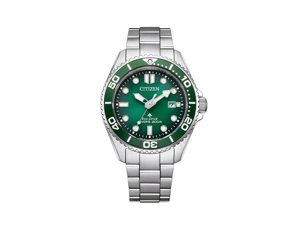 Reloj de Cuarzo Citizen Promaster, 40.5 mm, Verde, 20 atm, BN0269-50W