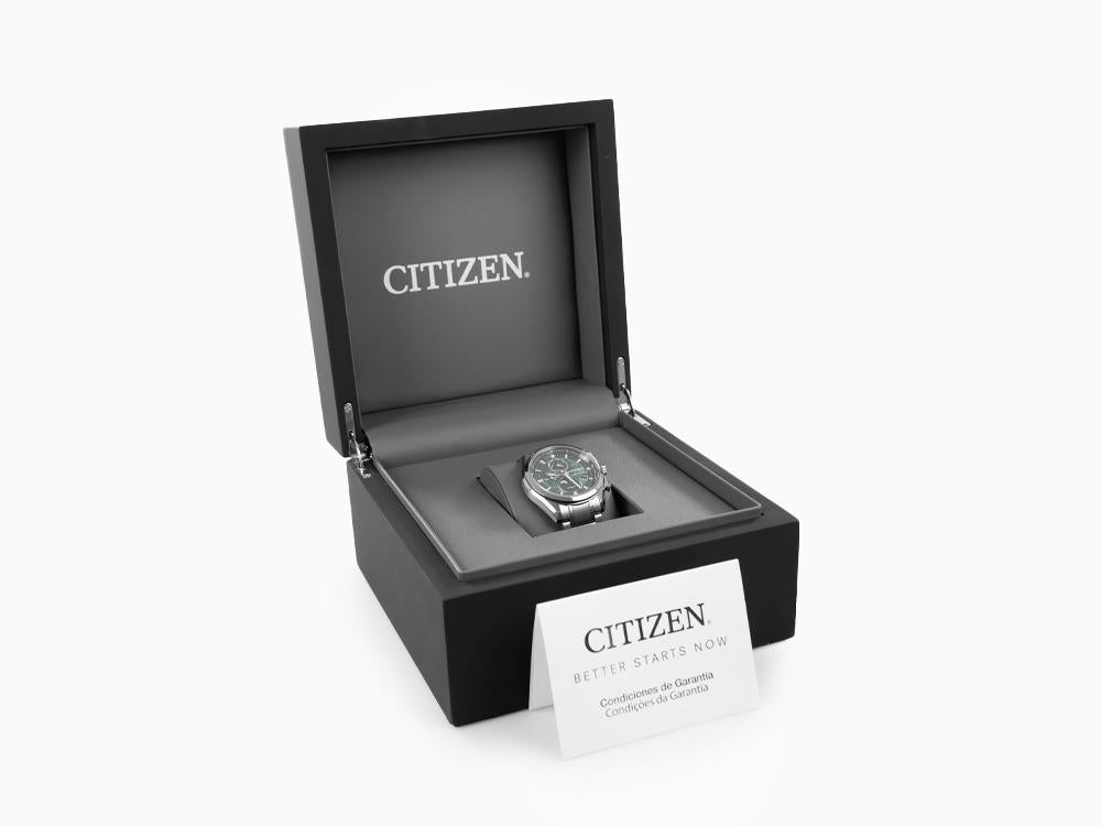 Reloj de Cuarzo Citizen Tsuki-Yomi Radio Controlled, H874, Verde, BY1010-81X