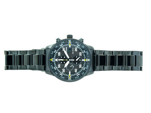 Reloj de Cuarzo Citizen OF, Eco Drive B612, Negro, 44 mm, 10 atm, CA0695-84E