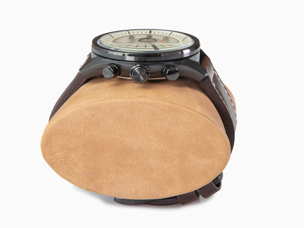 Reloj de Cuarzo Citizen OF, Eco Drive B620, 45 mm, Correa de piel, CA4215-04W