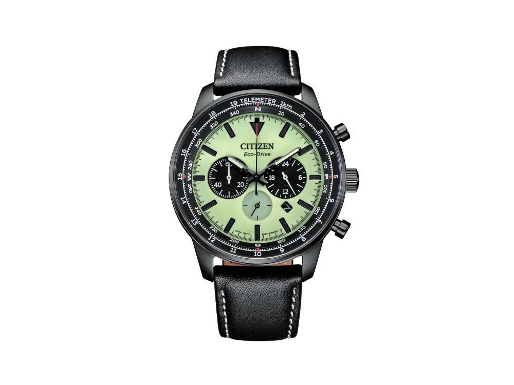 Reloj de Cuarzo Citizen OF Chrono Aviation Eco Drive, 44 mm, CA4505-21X