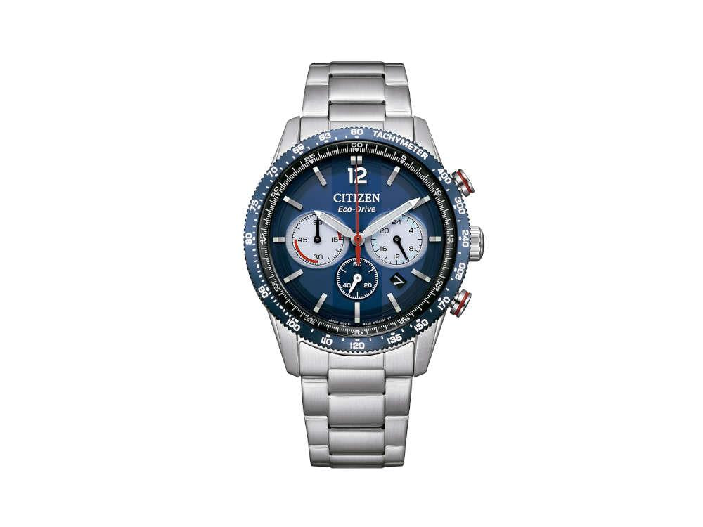 Reloj de Cuarzo Citizen OF Chrono Racing, Azul, 39.5 mm, 10 atm, CA4716-50L