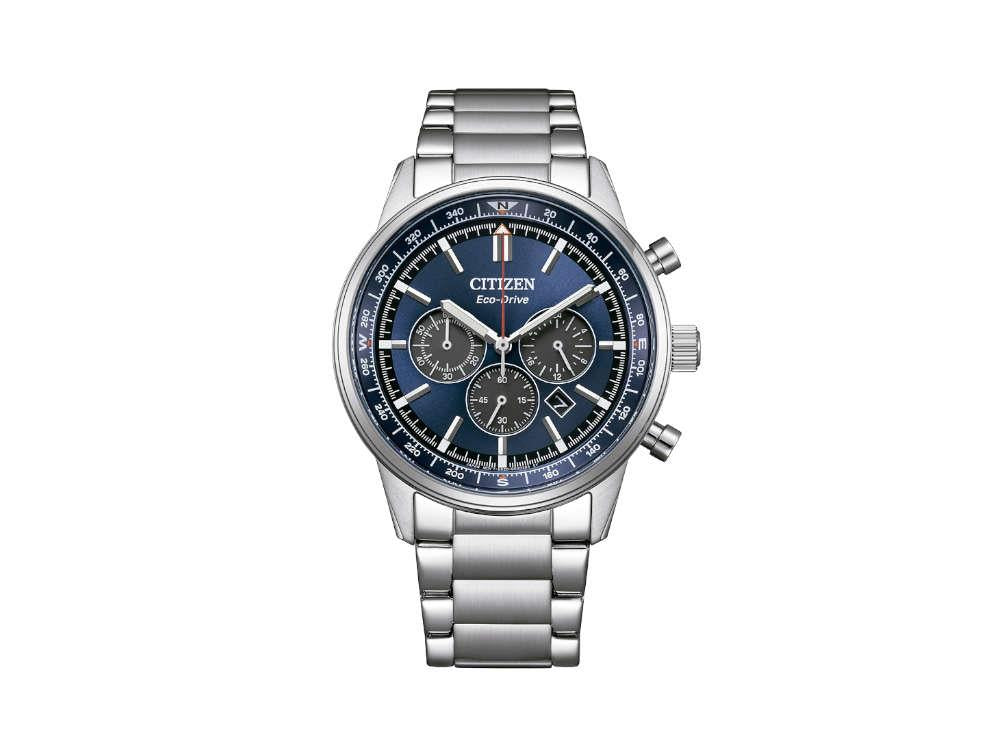 Reloj de Cuarzo Citizen OF Chrono Pilot, Azul, 42 mm, 10 atm, CA4720-52L