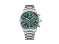 Reloj de Cuarzo Citizen OF Chrono Pilot, Verde, 42 mm, 10 atm, CA4720-52X