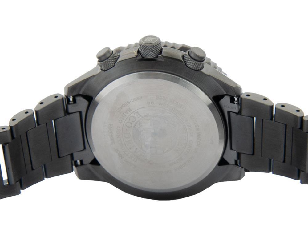 Reloj de Cuarzo Citizen Radio Controlled, ECO DRIVE, 45 mm, Negro, CB5007-51H