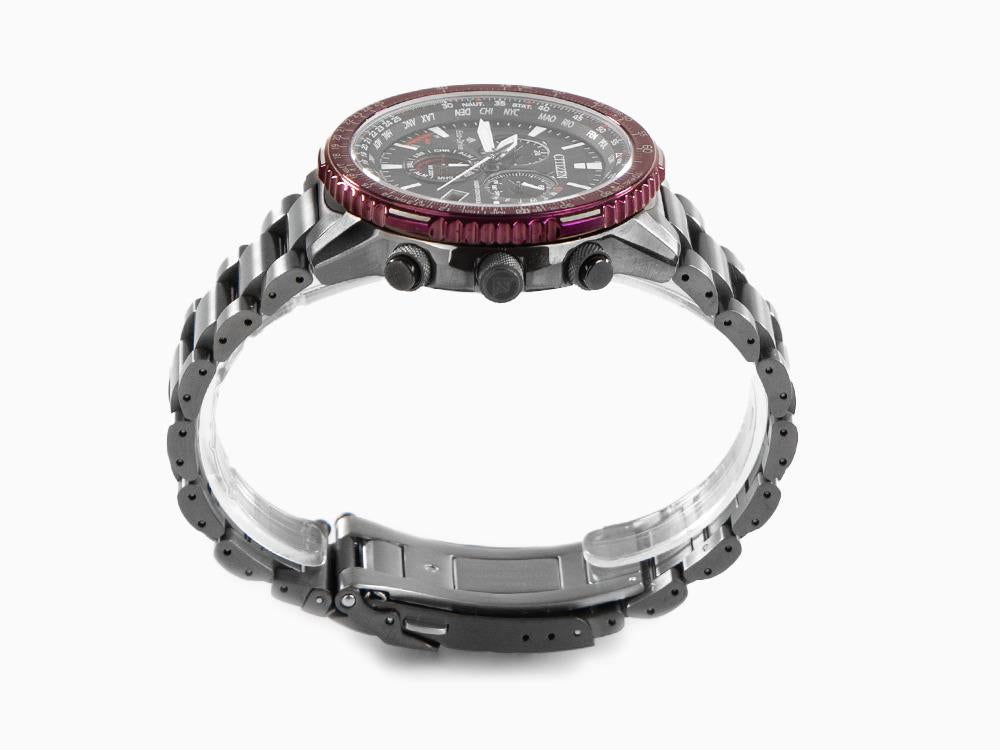 Reloj de Cuarzo Citizen Promaster Pilot, 40.9 mm, Negro, 20 atm, CB5009-55E