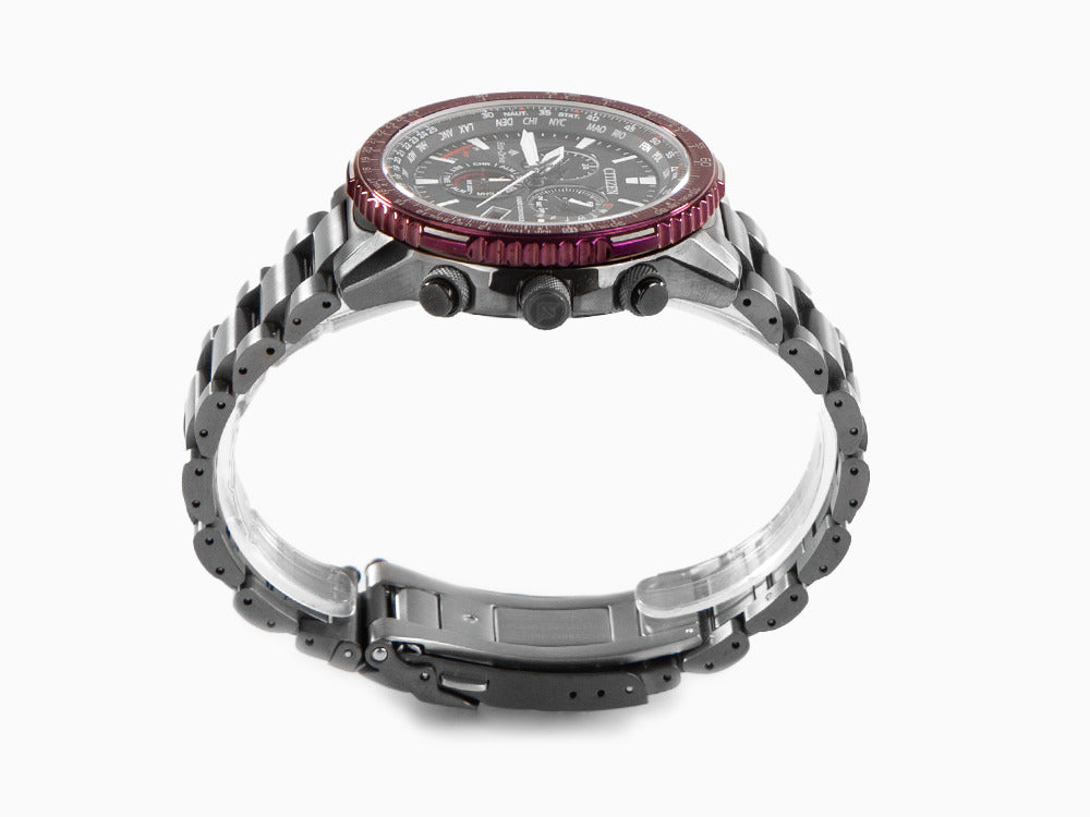 Reloj de Cuarzo Citizen Promaster Pilot, 40.9 mm, Negro, 20 atm, CB5009-55E